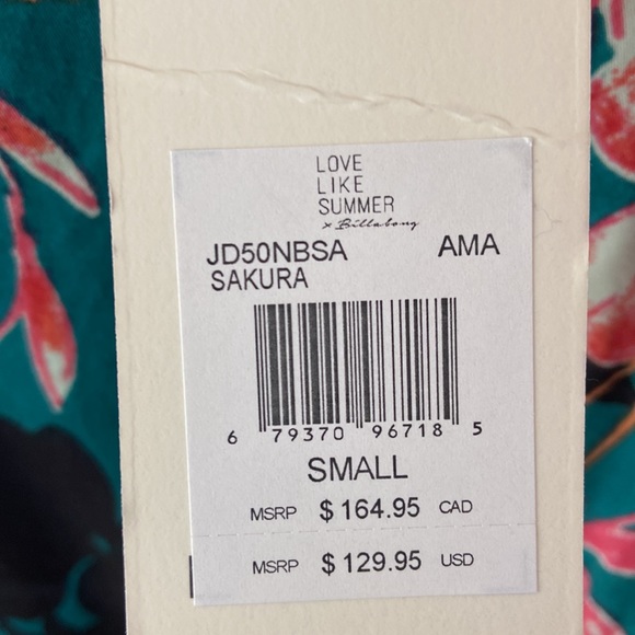 NWT LOVE LIKE SUMMER ASIAN INSPIRED MIDI DRESS - Picture 9 of 11